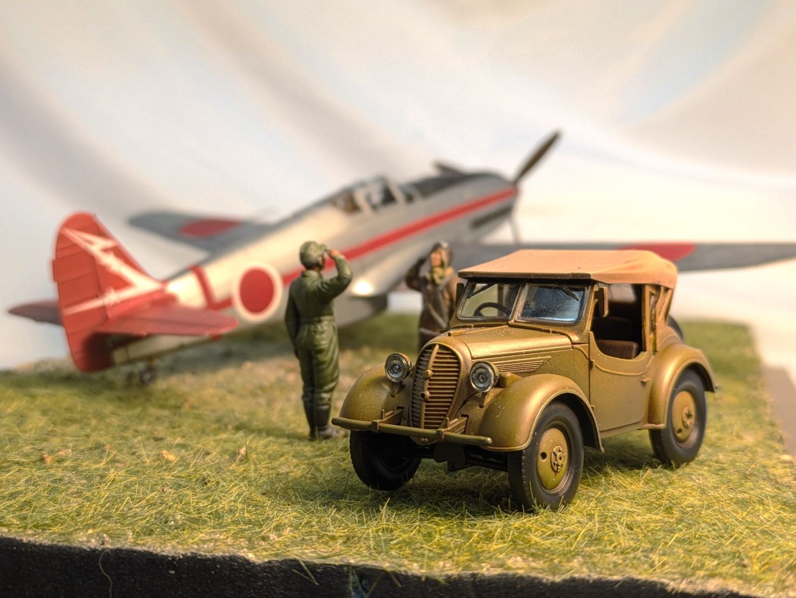 タミヤ製 川崎三式戦闘機 飛燕１型丁 1 48