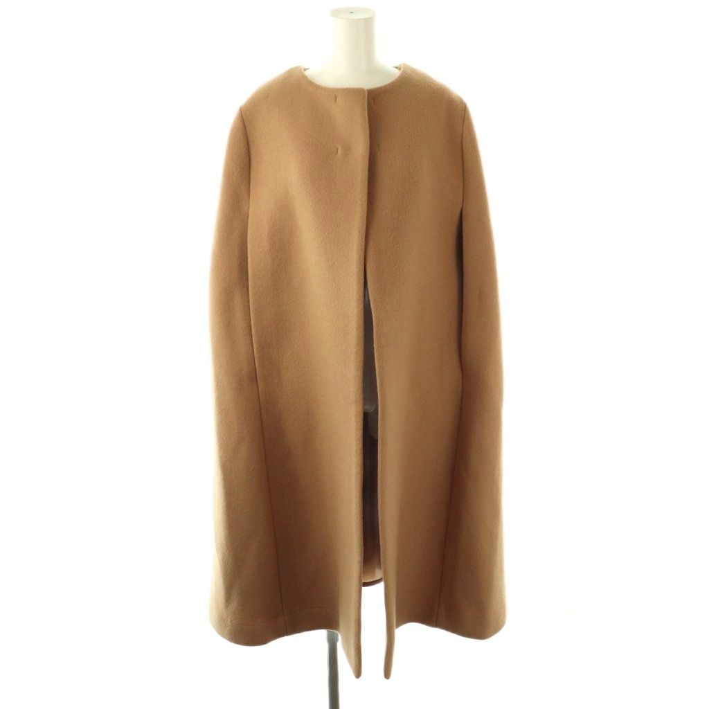 ELLIE ポンチョコート　キャメル エリー ELLIE ポンチョコート ノーカラー F キャメル /HK □OS