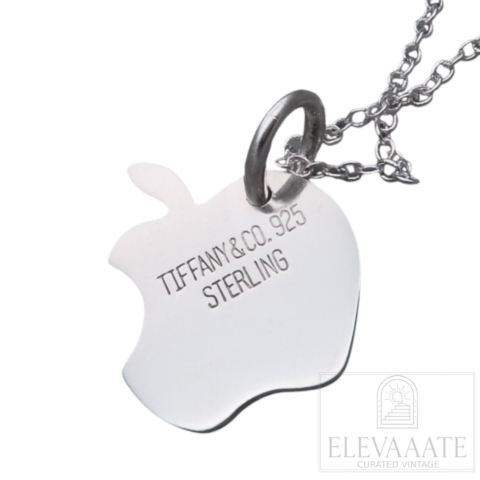 希少 美品 Tiffany&Co. ヴィンテージ ティファニー アップル シルバー