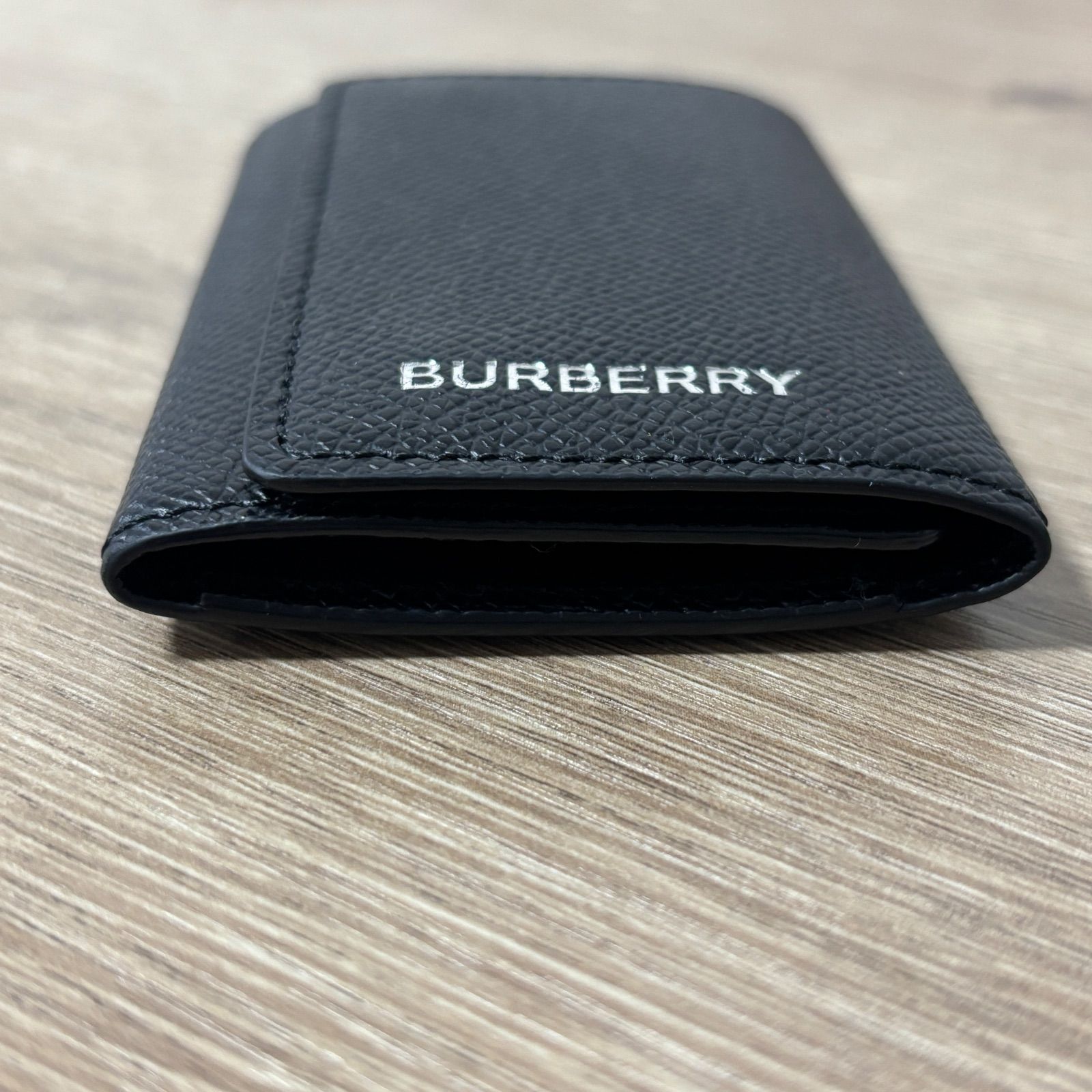 BURBERRY LONDON バーバリー 6連 レザー キーケース ブラック メンズ