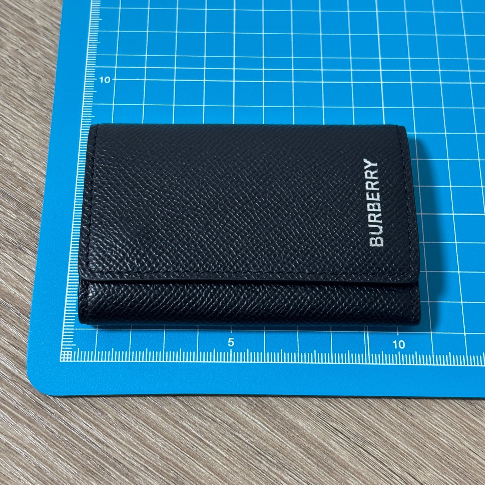 BURBERRY LONDON バーバリー 6連 レザー キーケース ブラック メンズ