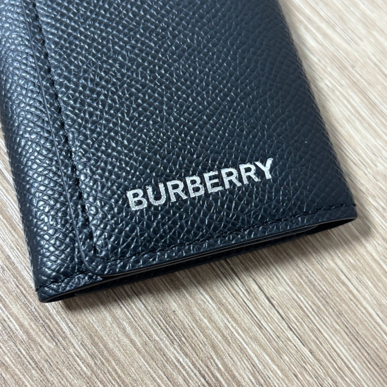 BURBERRY LONDON バーバリー 6連 レザー キーケース ブラック メンズ