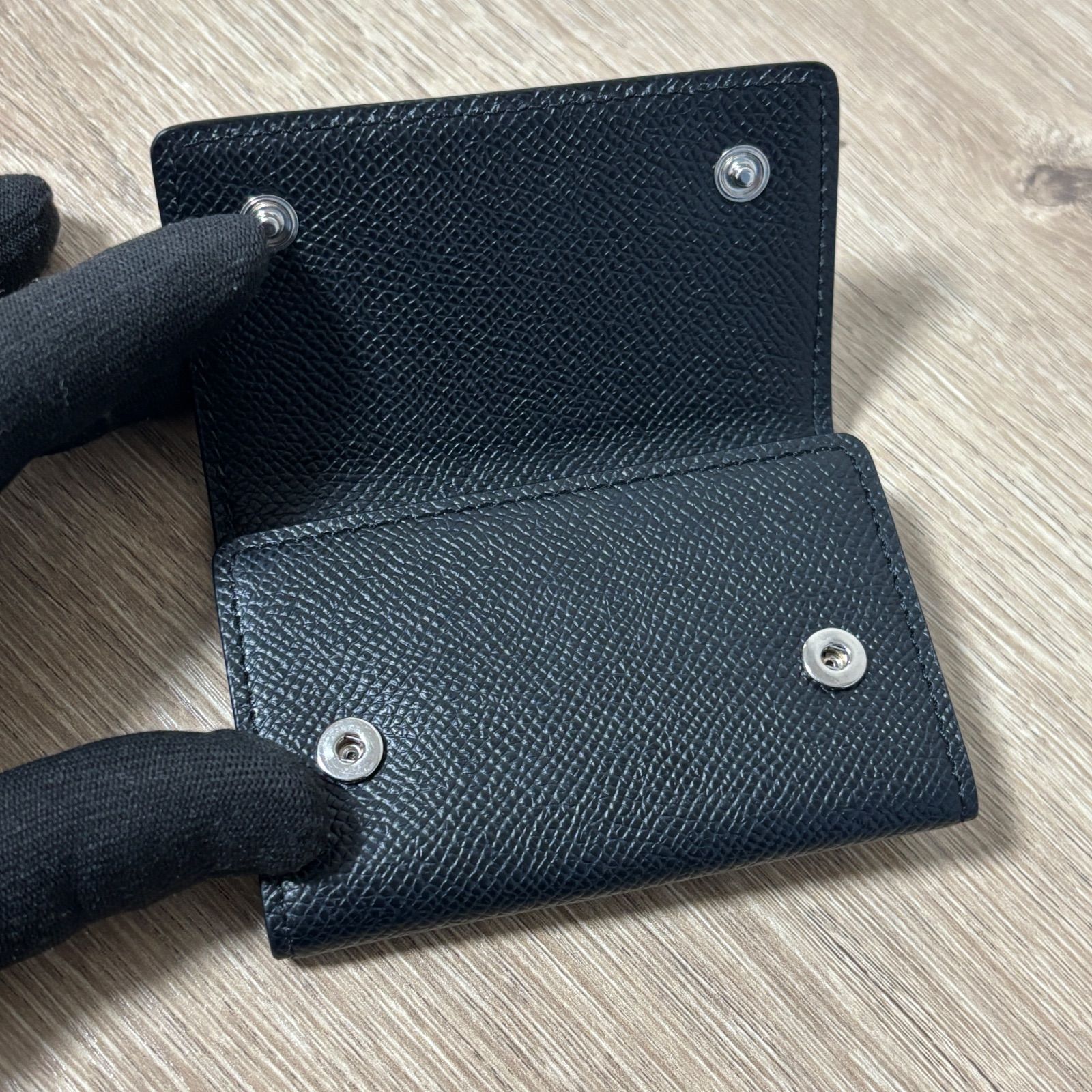 BURBERRY LONDON バーバリー 6連 レザー キーケース ブラック メンズ