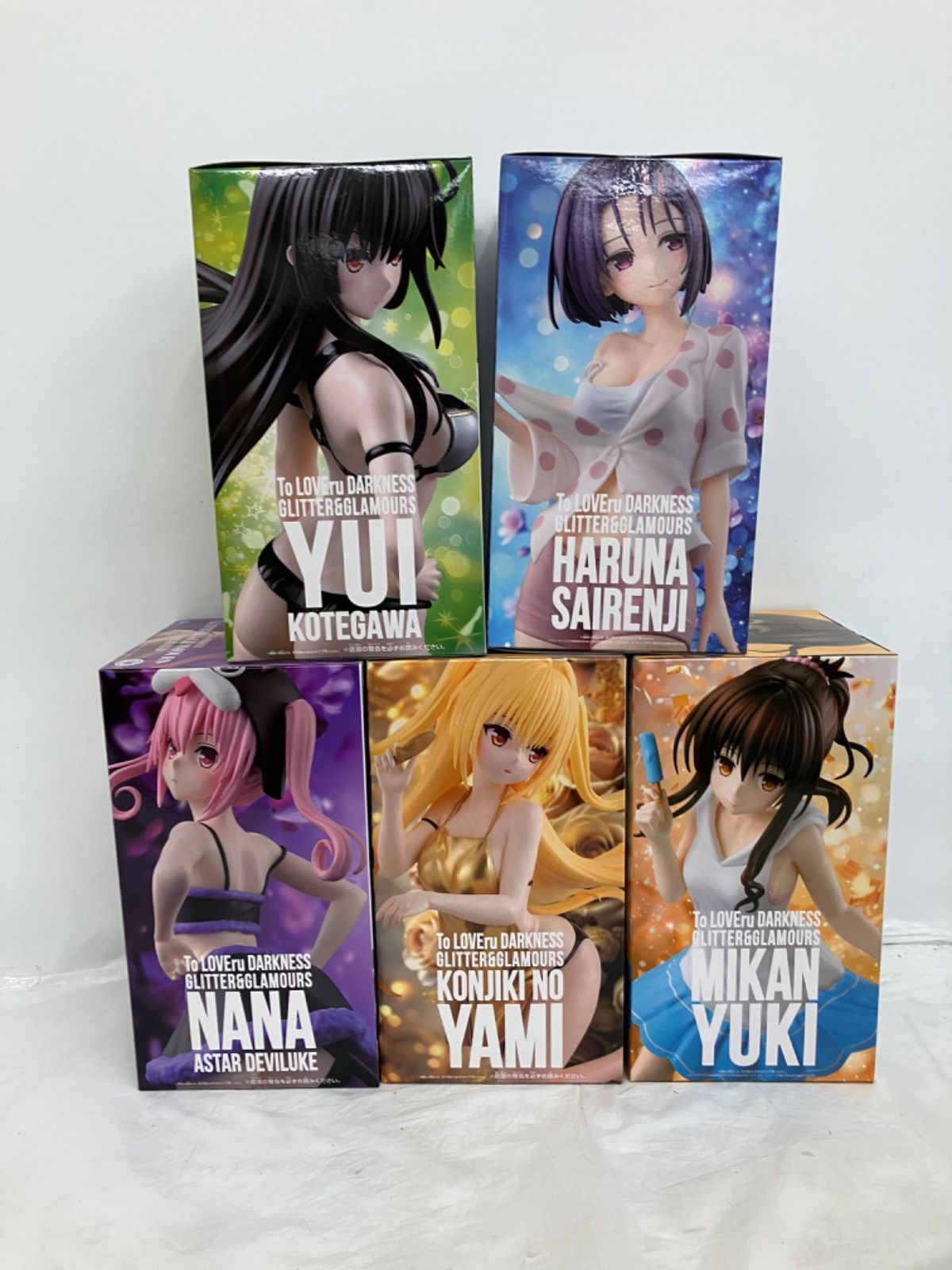 TO LOVEる ダークネス GLITTER&GLAMOURS 6種セット ToLOVEる