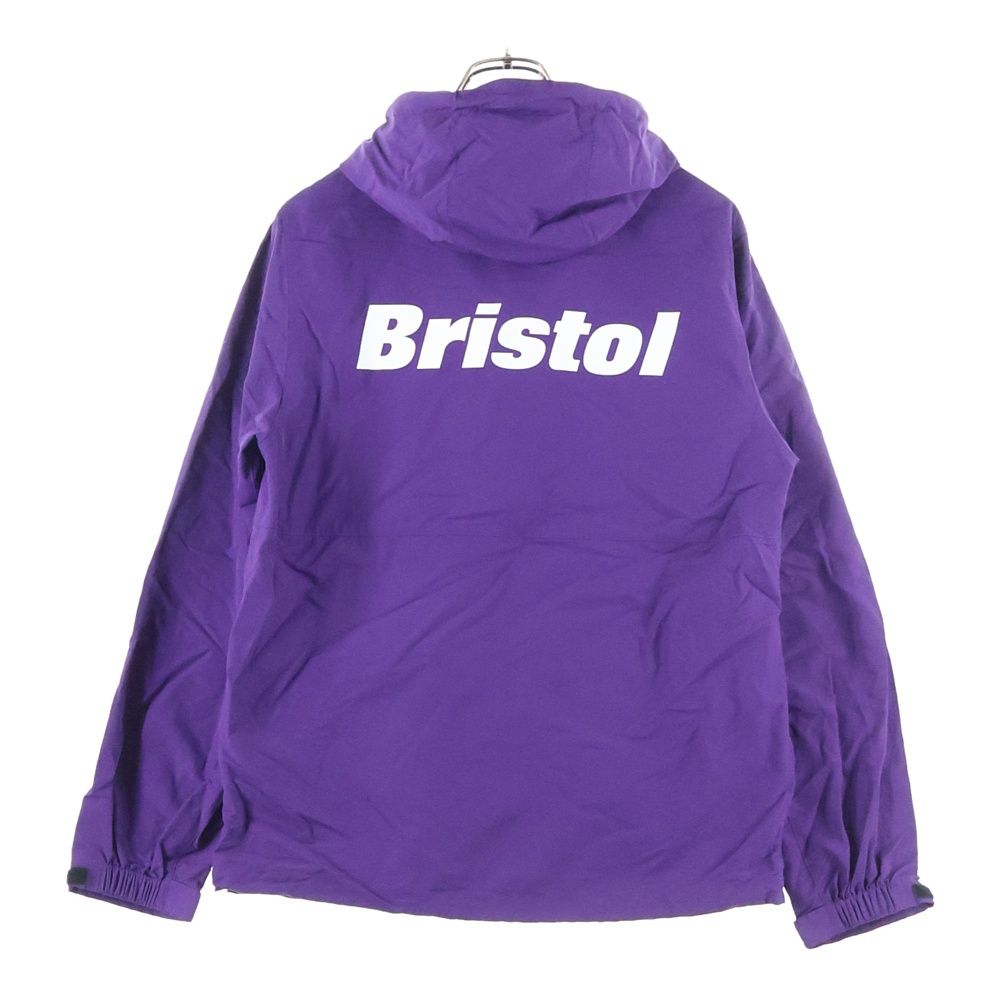 F.C.R.B.|F.C.Real Bristol|FCRB エフシーアールビー|エフシー ルブリストル 20 SS 胸ロゴワッペン ナイロンフーデッドブルゾン ジップアップジャケット パープル FCRB-200052