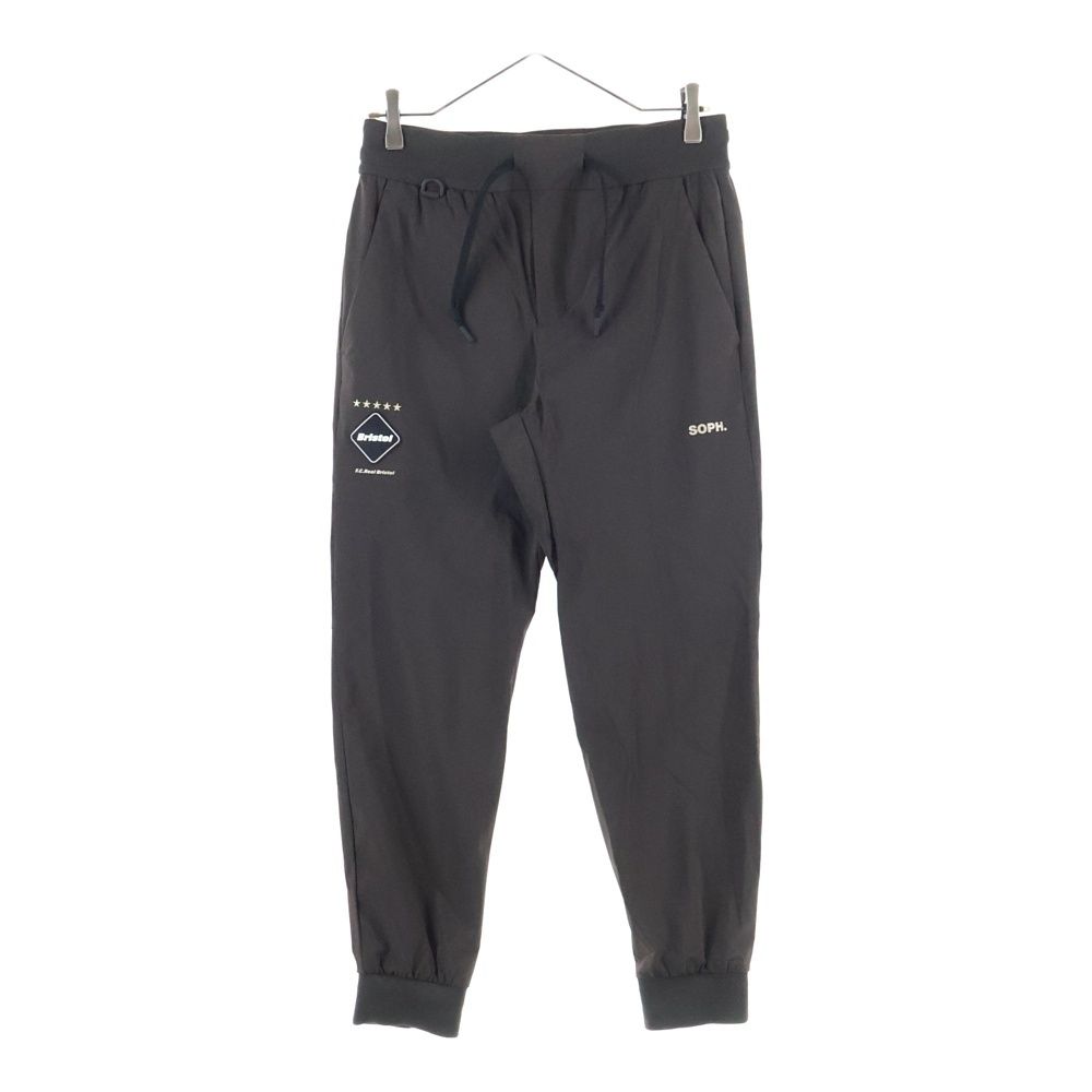 F.C.R.B.|F.C.Real Bristol|FCRB エフシーアールビー|エフシー ルブリストル 23 AW 4 WAY ワンポイントロゴワッペン ストレッチリブド ナイロンパンツ チャコール FCRB-232013