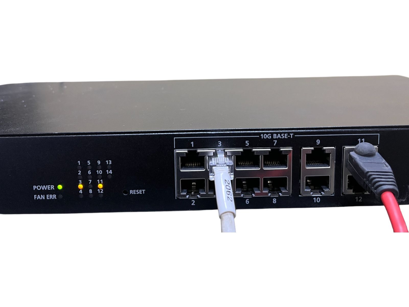 14ポート スイッチ｜初期化済み