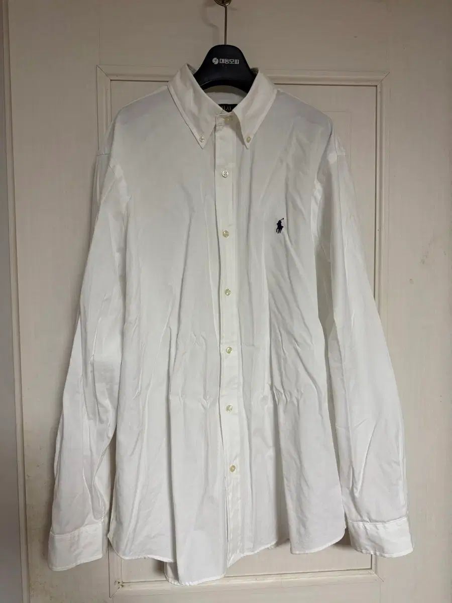 ポロラルフローレン クラシックフィット 白 シャツ XL