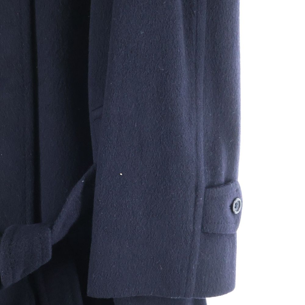 BURBERRY (バーバリー) 90S カシミア ステンカラーコート ネイビー