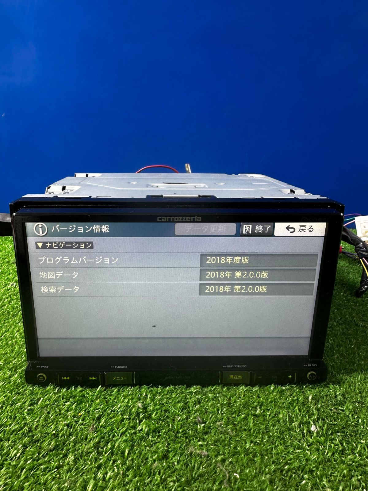ZT-1111] カロッツェリア パイオニア AVIC-RZ302 地図：2018 + 取扱