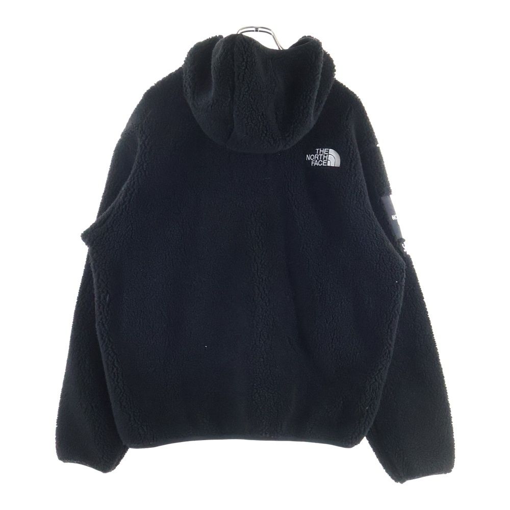 SUPREME シュプリーム 20 AW ×THE NORTH FACE S Logo Hooded Fleece Jacket Sロゴフーデッドジップアップフリースジャケット ブラック