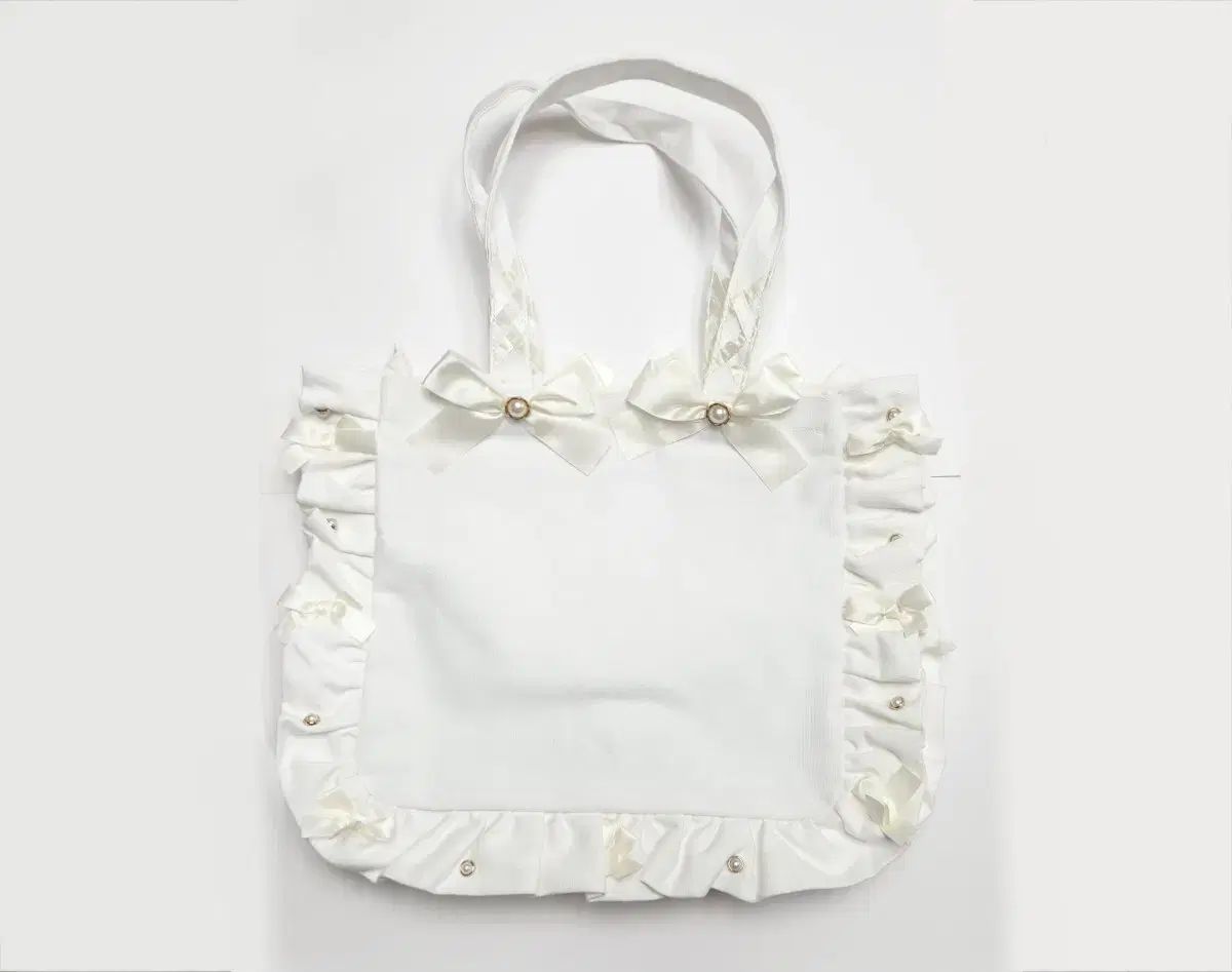 ザッカマート A 4 フリル 痛バッグ 白