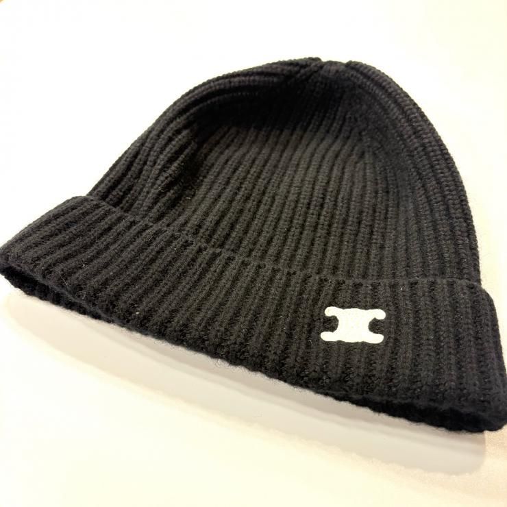 CELINE セリーヌ トリオンフ ニットキャップ 2AD90317V ビーニー #TU