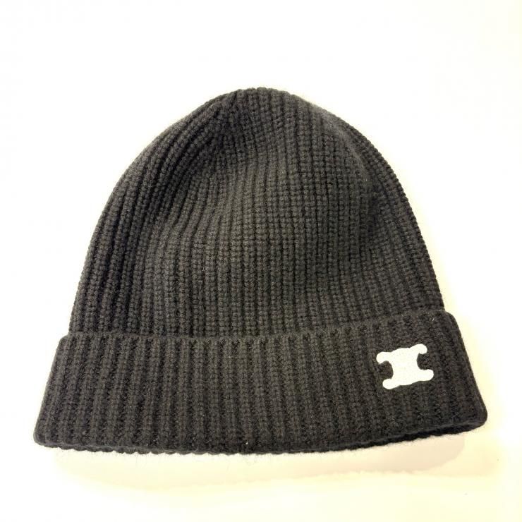 CELINE セリーヌ トリオンフ ニットキャップ 2AD90317V ビーニー #TU