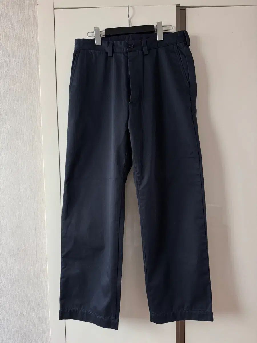 nanamica SS 25 メンズ ワイド ストレート パンツ N