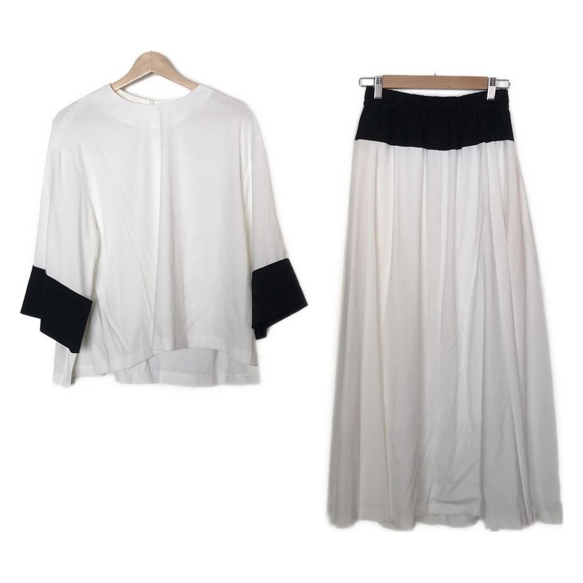 ADORE アドーア スカートセットアップ レディース - 白×黒