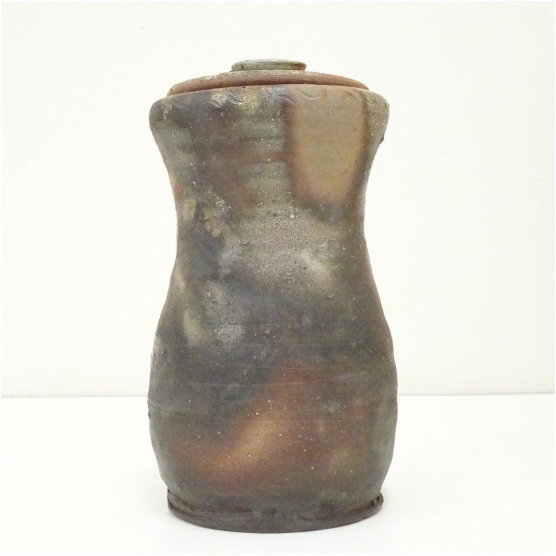 茶道具/水差し/備前焼水差し/木村陶峰 水差/水指 工芸品 備前焼 木村陶峰造 水指（共箱） 水指し 茶道 茶道具 おしゃれ 水差し