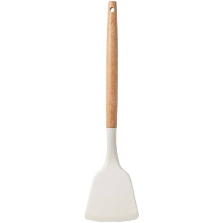 天然木＆シリコン製 キッチンツール 12点セット 耐熱スパチュラ|フライ返し|泡立て器|お玉など 調理器具セット キッチンの必需品 スパチュラ