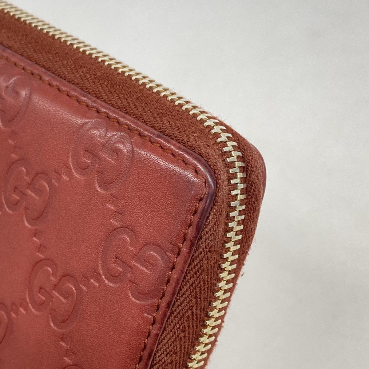 GUCCI グッチ 長財布 シマ インターロッキング GG柄 インター