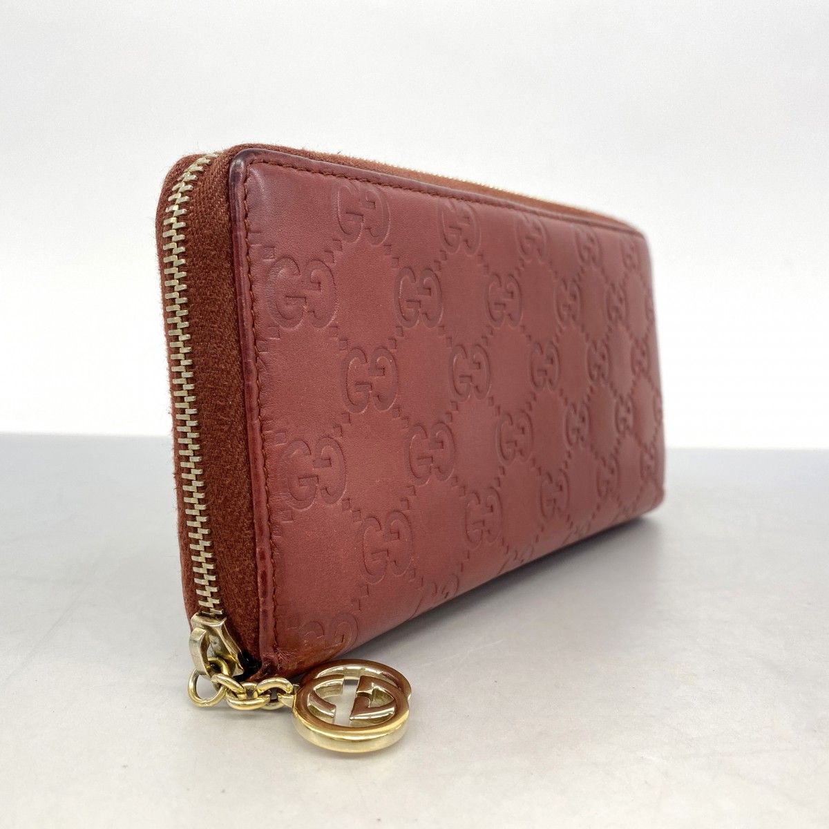 GUCCI グッチ 長財布 シマ インターロッキング GG柄 インター