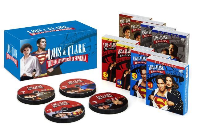 LOIS-CLARK|新スーパーマン シーズン1-4 コンプリートDVD BOX Soft Shell 初回 生産| 組