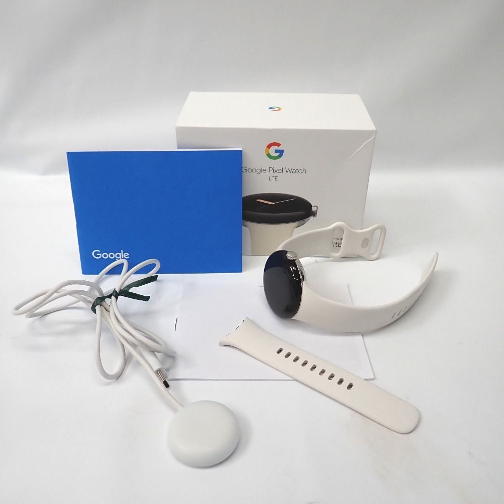 Ft 1264991 グーグル 腕時計 Google Pixel Watch LTE版 GA 04309 TW Polished Silver ユニセックス