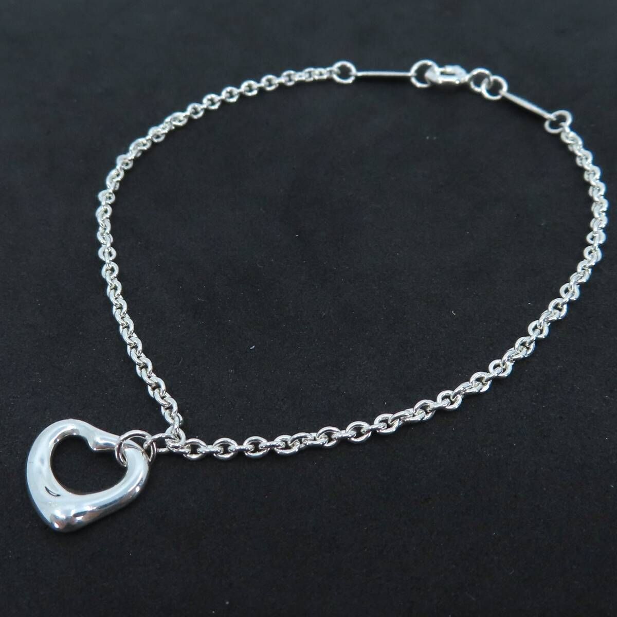 未使用 Tiffany&Co. ティファニー オープンハート シルバー 