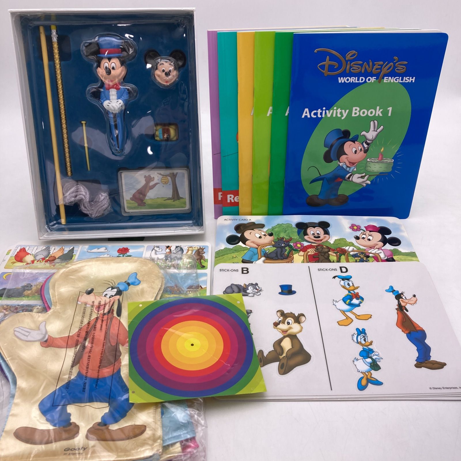 メインプログラムとトークアロング ディズニー英語システム DWE