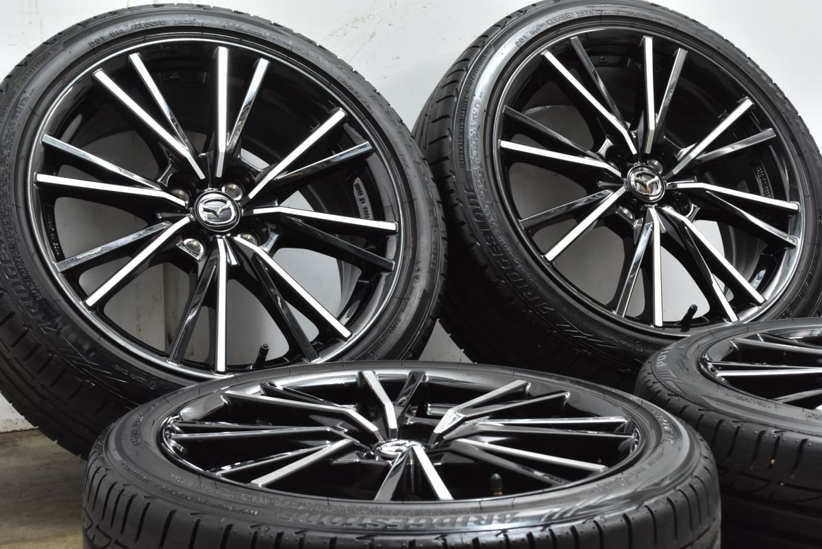 マツダ NDERC ロードスターRF 17 in 7 J 45 PCD 100 ポテンザS 001 205 R NDロードスター ND 5 RC デミオ MAZDA 2 4本セット