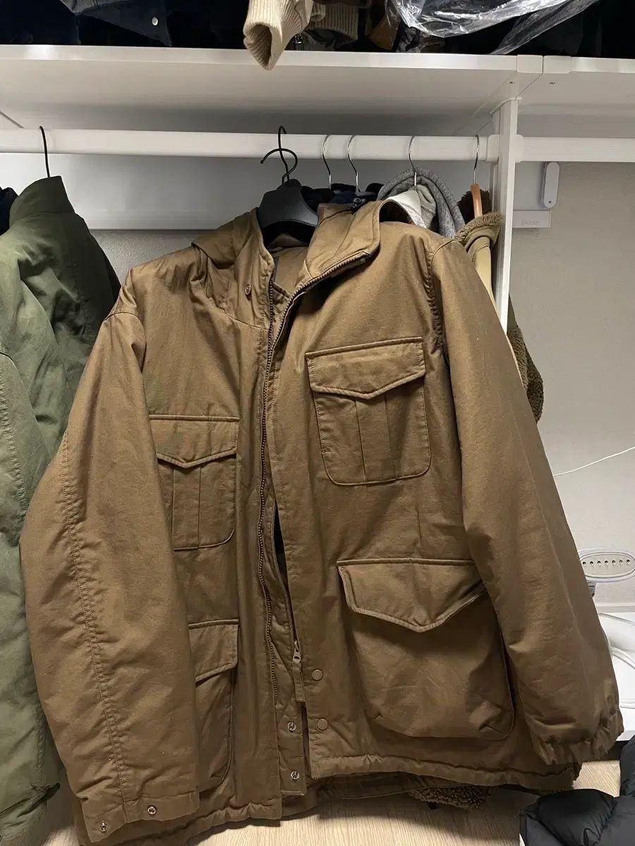 エヌジーエー x ユニクロ ユーティリティ ジャケット フィールドパーカ