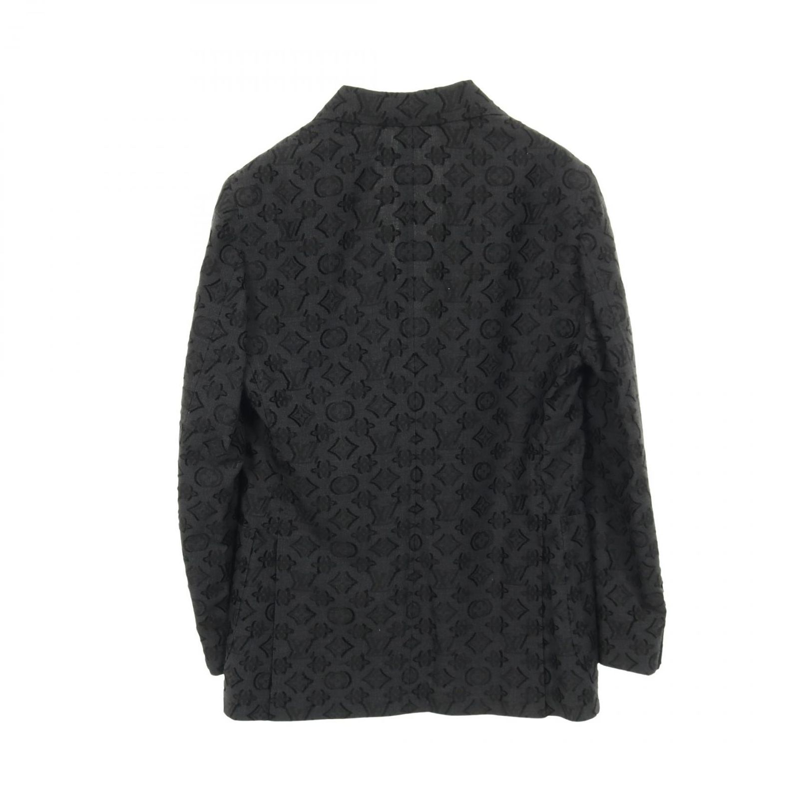 LOUIS VUITTON ルイ ヴィトン ブークレ モノグラム テーラードジャケット