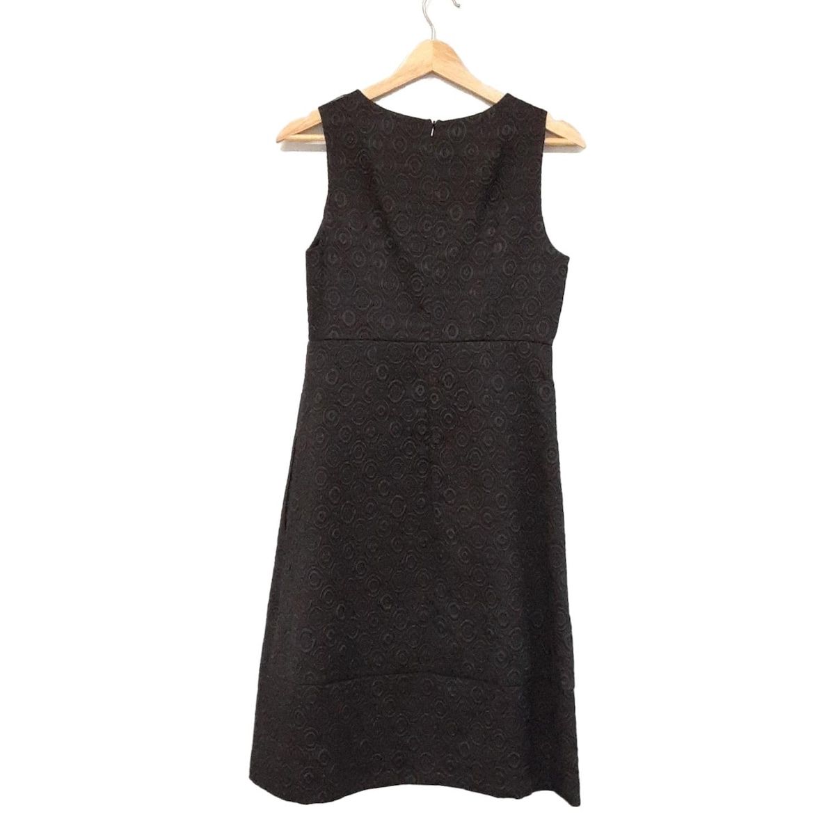 S Max Mara マックスマーラ ワンピース サイズJ 40 レディース - 黒 ノースリーブ ひざ丈