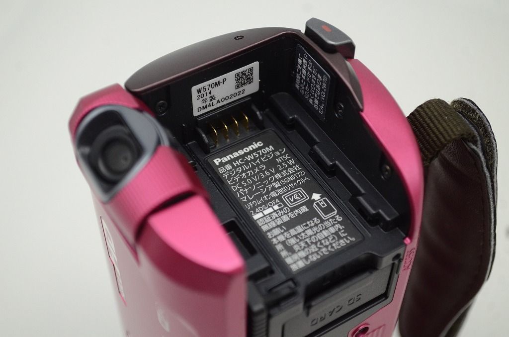 デジタルビデオカメラ ピンク