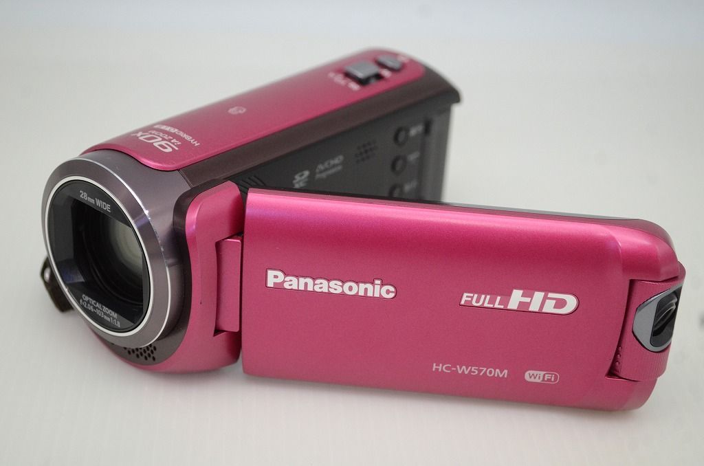 Panasonic パナソニック HC W 570 M デジタルビデオカメラ ピンク P 251208 n
