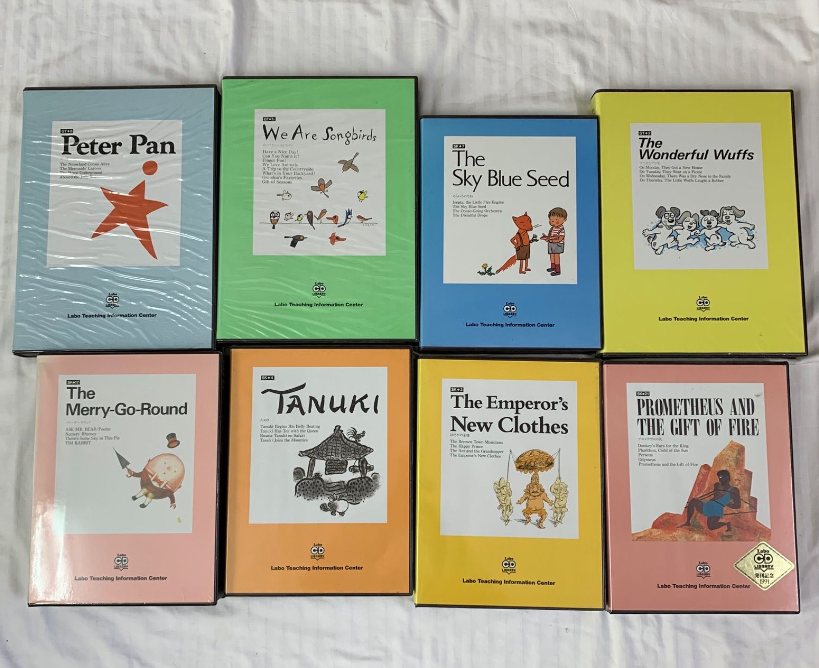 箱)ラボ・パーティ教材 英語 絵本 CD 8点セット - メルカリ