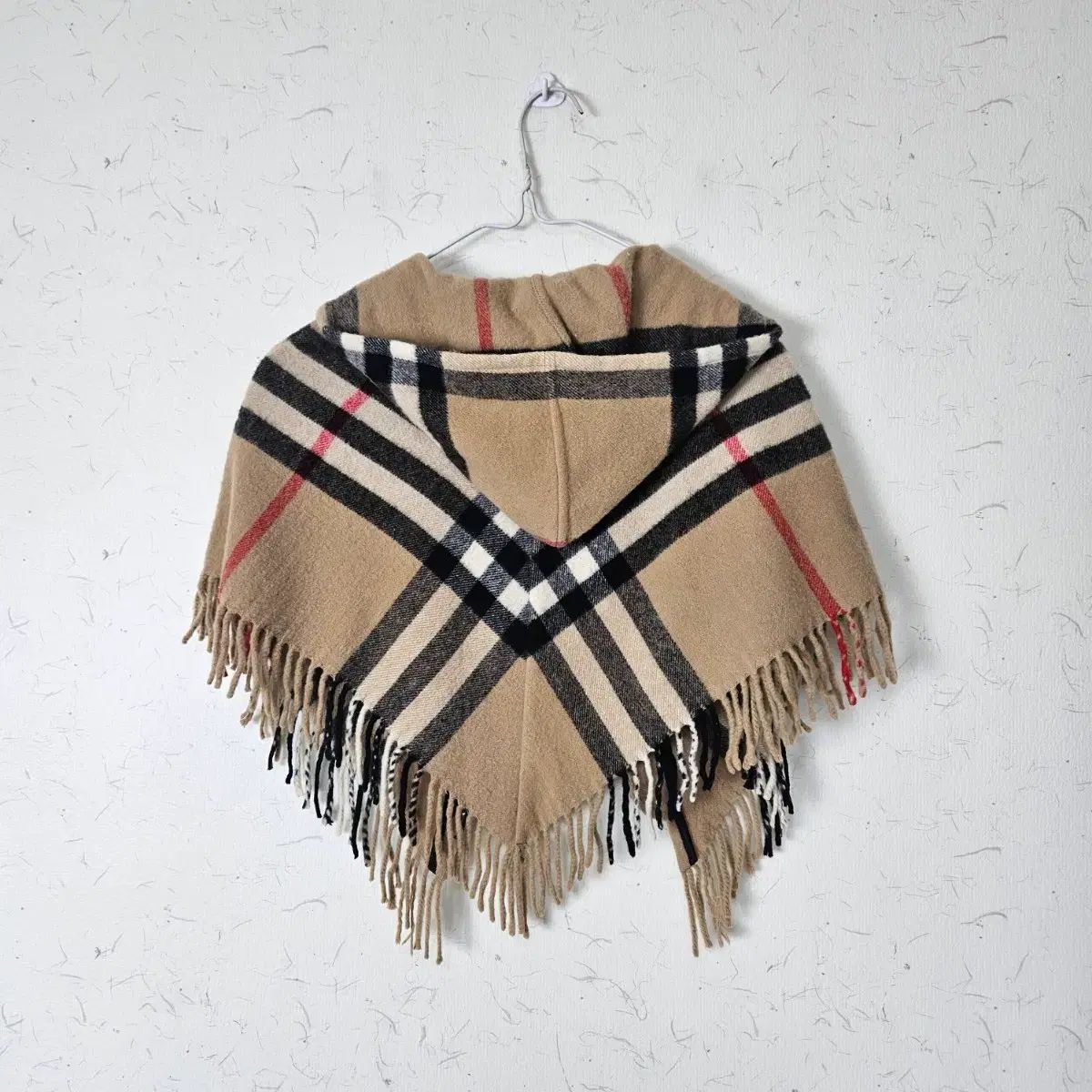 バーバリーキッズ フード ポンチョ 3-6 y