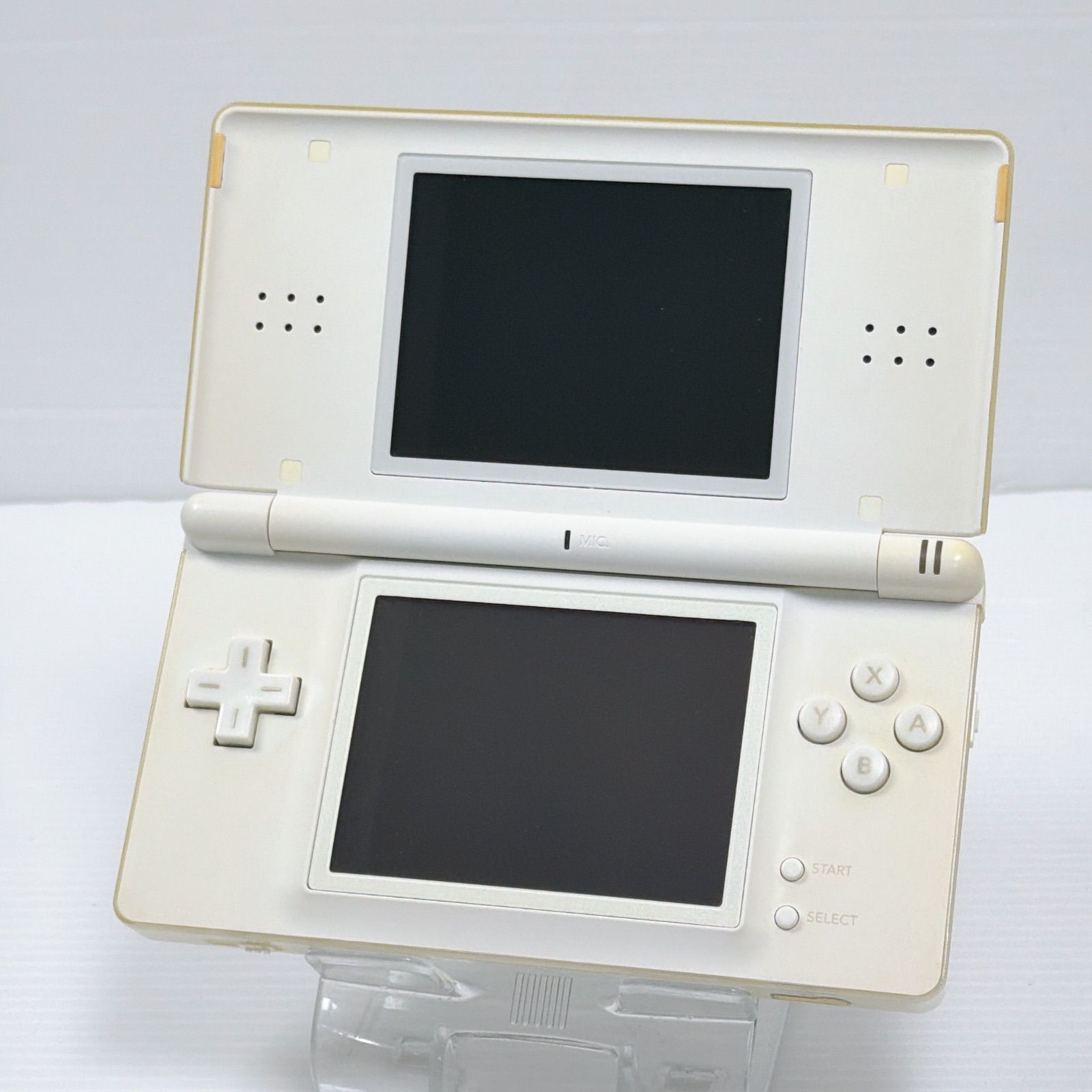 DS Lite クリスタルホワイト 画面綺麗 ボタンゴム交換済み 遊べる