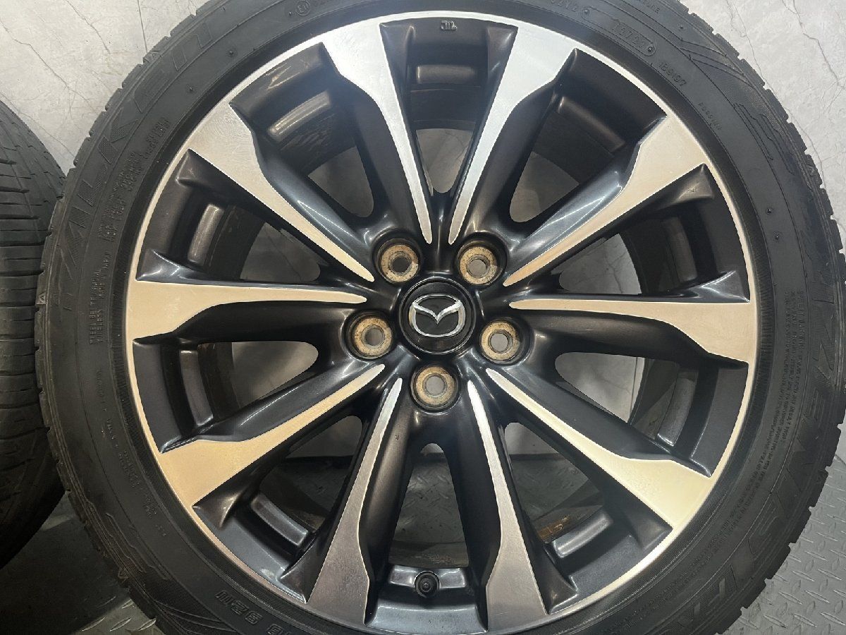 FALKEN AZENIS SUV FK 510 215 50 R 18 夏タイヤ MAZDA DK系CX 3 ホイール 18インチ 22年製 バリ溝 MTH 902