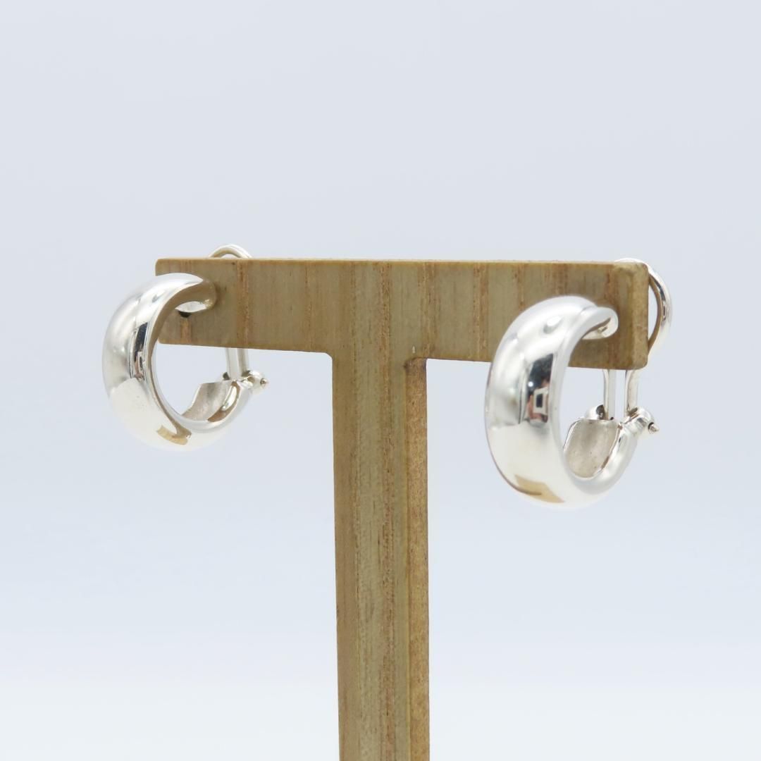 Beautiful Tiffany & Co. Vintage Tiffany Silver Hoop Earrings SV925 RP48