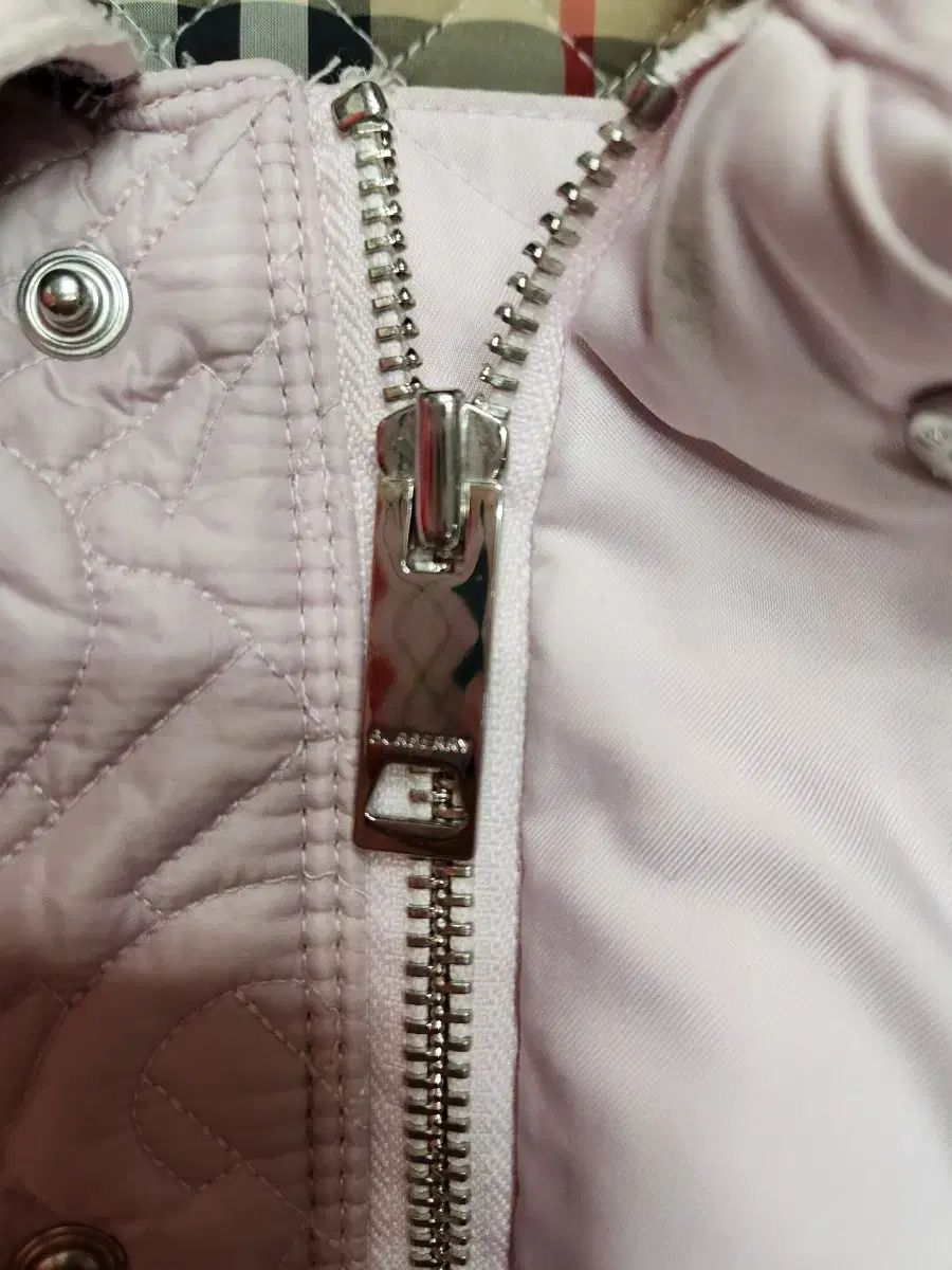  キッズ バーバリー キルティング ジャケット ピンク CHECK 10 Y 140 その他 ジャケット ブルゾン