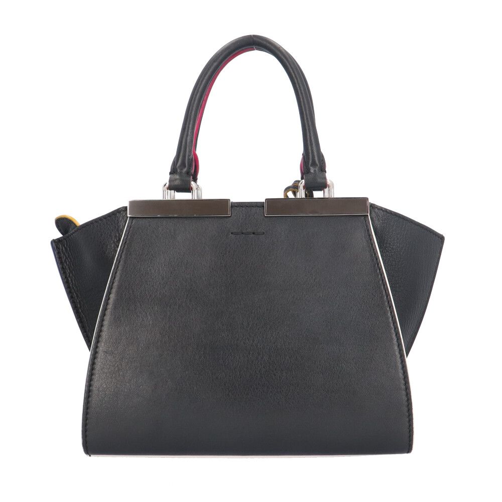 フェンディ プチトロワジュール ショルダーバッグ レザー 8BH333