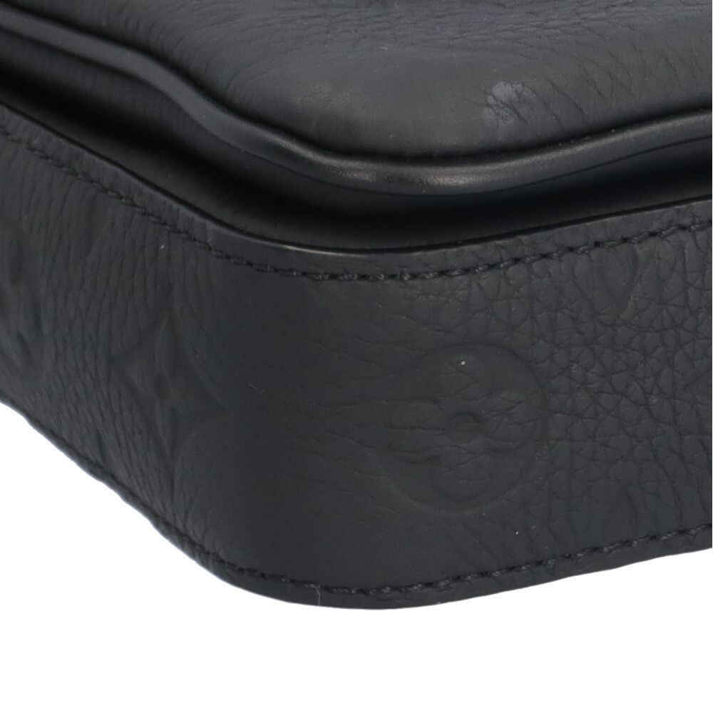 ルイヴィトン Sロック ヴェルティカル･ウェアラブル ウォレット モノグラムトリヨン ショルダーバッグ N 81524 ブラック メンズ LOUIS VUITTON ルイ ヴィトン 春コーデ メッセンジャーバッグ 