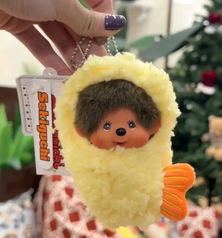 モンチッチ 새우튀김 キーホルダー