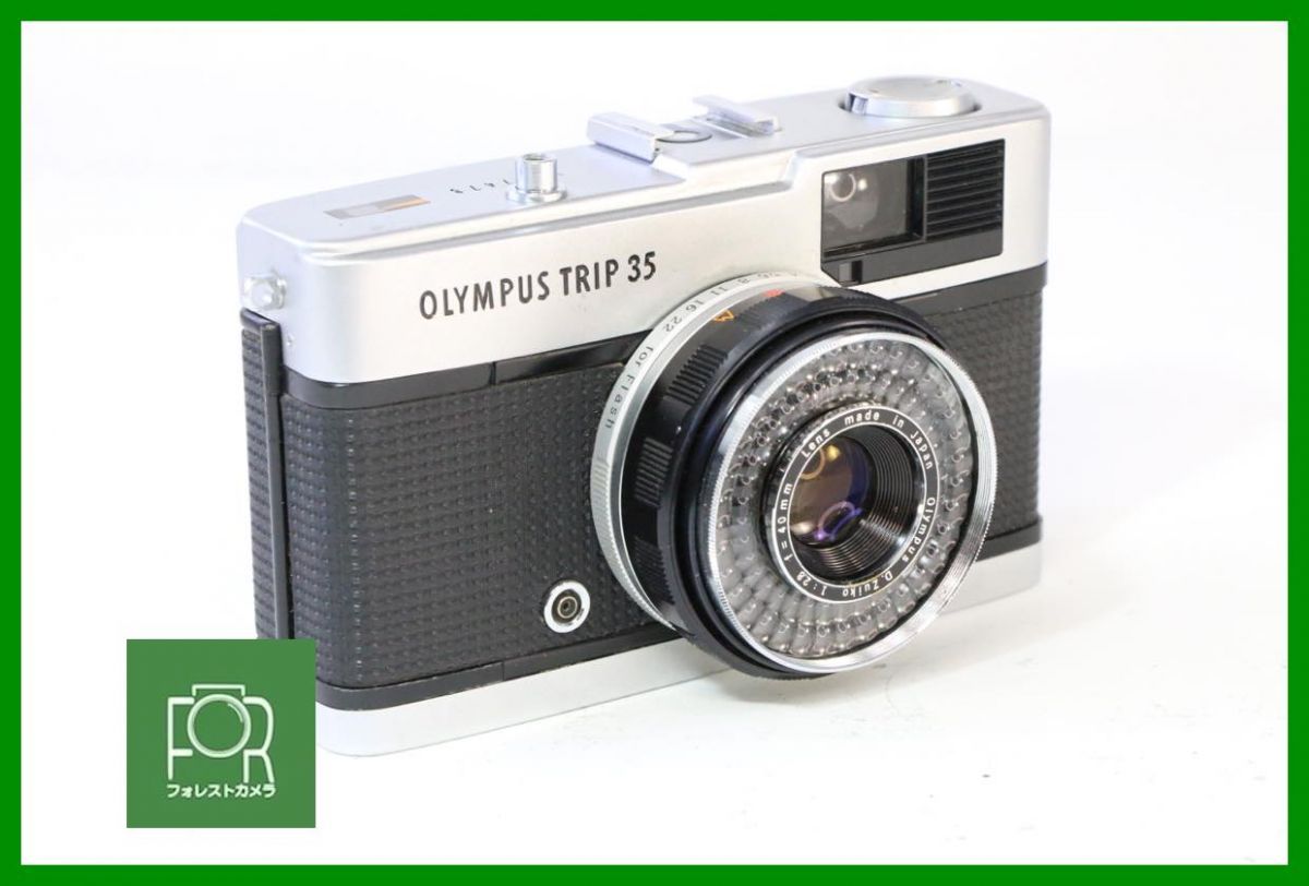 動作保証・点検済】良品□OLYMPUS TRIP 注文 35□赤ベロ完動□