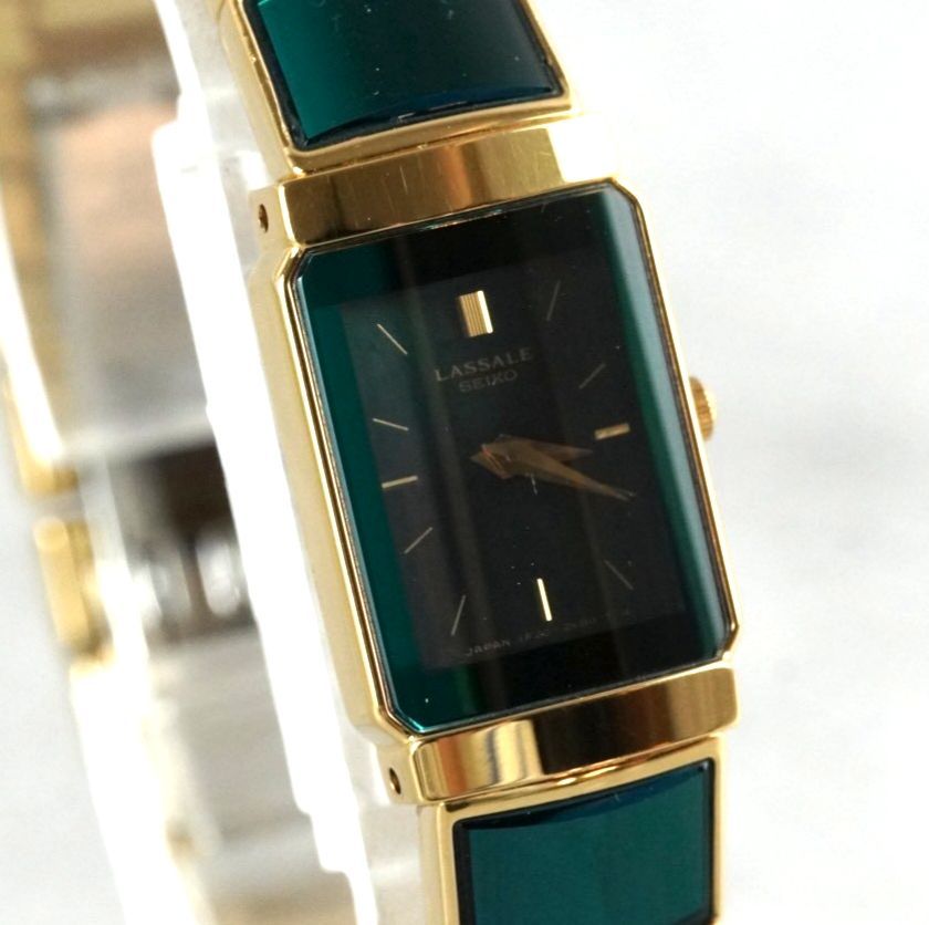 【希少】SEIKO セイコー 腕時計 LASSALE ラサール ブラック調 SEIKO LASSALE ラサール クォーツ スクエア 電池交換済 - メルカリ
