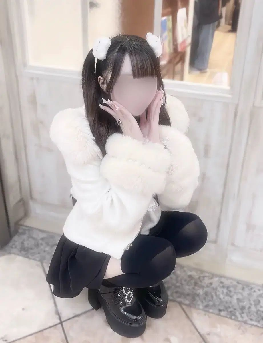 マズ ショートコート 白 リズリサ ロジータ ノエミー ミシェルマカロン アンクルージュ シークレットハニー