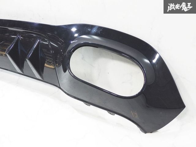 割れ無し メルセデスベンツ 純正 W177 Aクラス リア リヤ バンパー ディフューザー ロアカバー 黒 ブラック系 A1778853801 即納