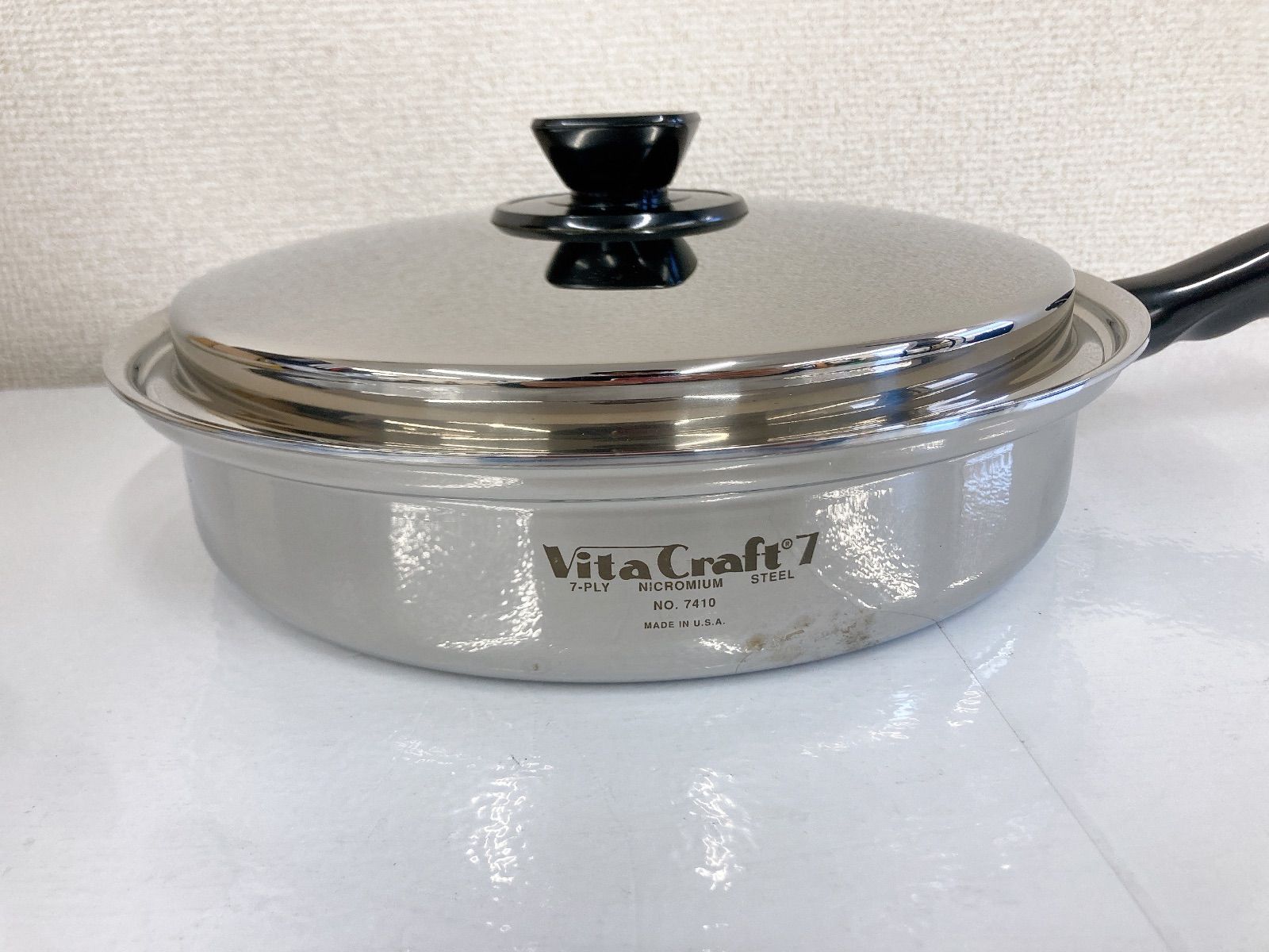 5 Vita Craft 7/ビタクラフト セブンシリーズ 浅型片手鍋 No.7410