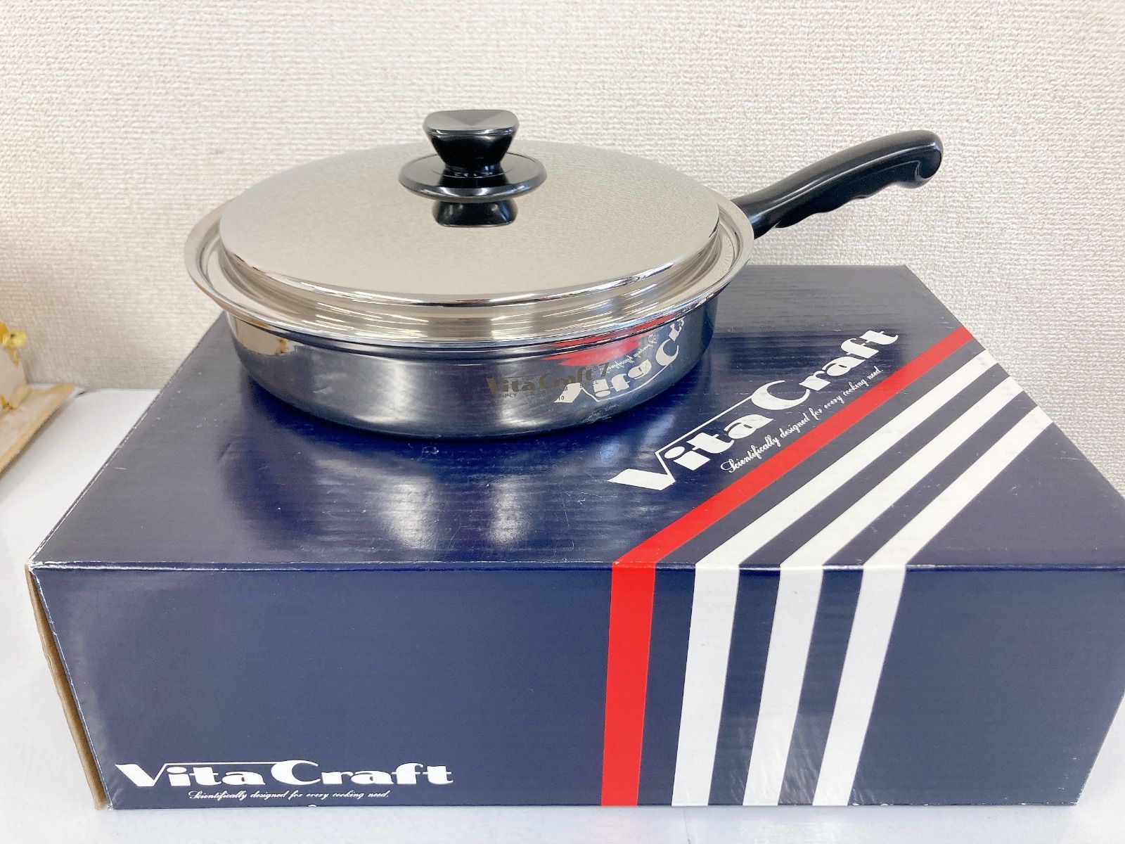 5 Vita Craft 7/ビタクラフト セブンシリーズ 浅型片手鍋 No.7410
