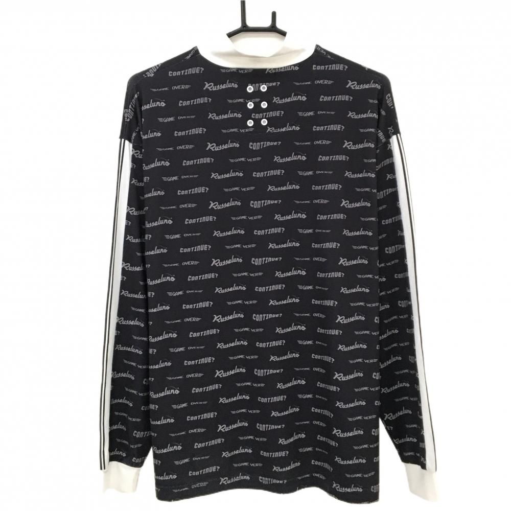 Russeluno ホワイト長袖ジップアップウェア RUSSELUNO ラッセルノ